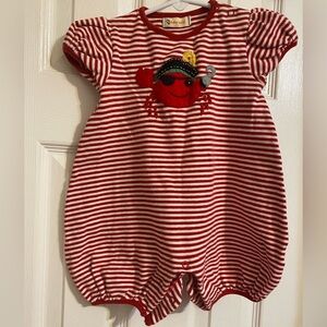 Baby Luigi Crab Romper